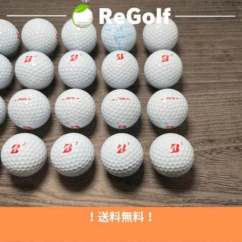 【中古】 ロストボール ブリヂストン ツアーB TOUR B JGR パールピンク 2019年モデル 20球 Cランク ゴルフボール リゴルフ