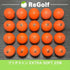 【中古】 ロストボール ブリヂストン エクストラソフト オレンジ 2025年モデル 20球 Cランク ゴルフボール リゴルフ