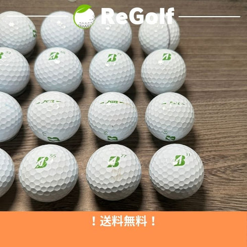 【中古】 ロストボール ブリヂストン ツアーB TOUR B JGR グリーンナンバー 2019年モデル 20球 Cランク ゴルフボール リゴルフ