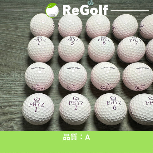 【中古】 ロストボール ブリヂストン PHYZ ファイズ ファイブ パール ピンク 20球 Aランク ゴルフボール リゴルフ