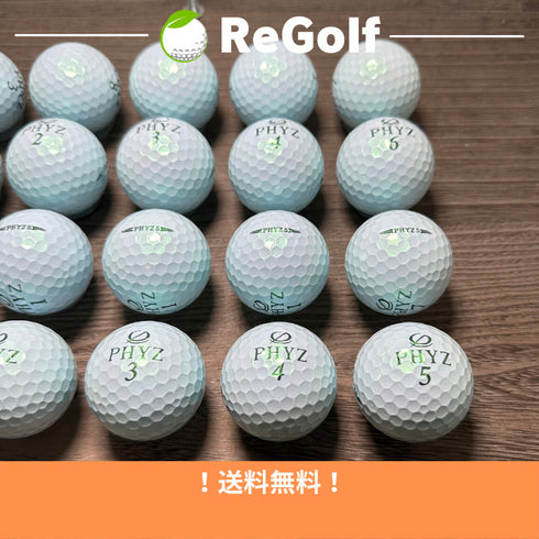 【中古】 ロストボール ブリヂストン PHYZ ファイズ ファイブ パール ブルー 20球 Aランク ゴルフボール リゴルフ