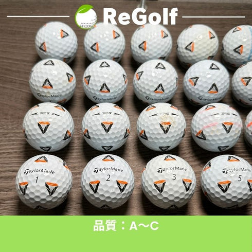 ロストボール テーラーメイド TP5 Pix ホワイト 2019年モデル 20球 ACランク ゴルフボール
