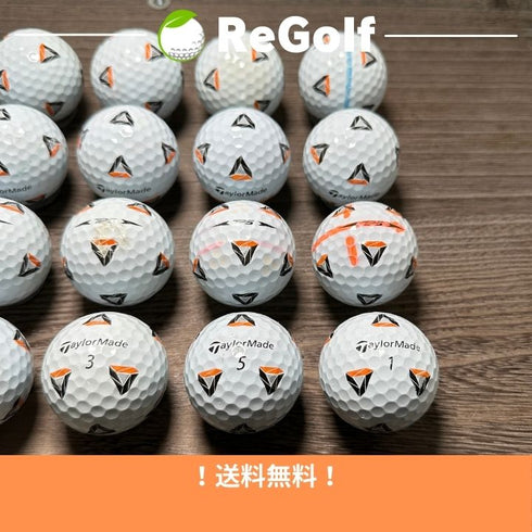 【中古】 ロストボール テーラーメイド TP5 Pix ホワイト 2019年モデル 20球 ACランク ゴルフボール リゴルフ