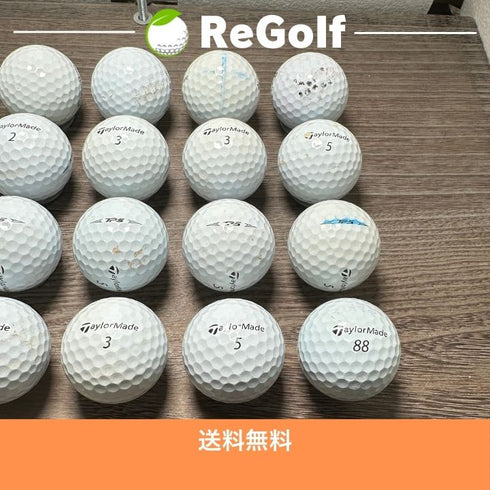 【中古】 ロストボール テーラーメイド TP5 ホワイト 2019年モデル 20球 ぉ試ランク ゴルフボール リゴルフ
