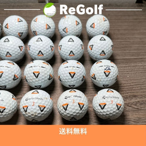 【中古】 ロストボール テーラーメイド TP5x Pix ホワイト 2019年モデル 20球 ぉ試ランク ゴルフボール リゴルフ
