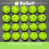 【中古】 ロストボール テーラーメイド TP5x Pix 2024年モデル イエロー 20球 Bランク ゴルフボール リゴルフ